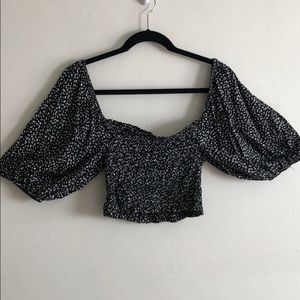 Cropped blouse